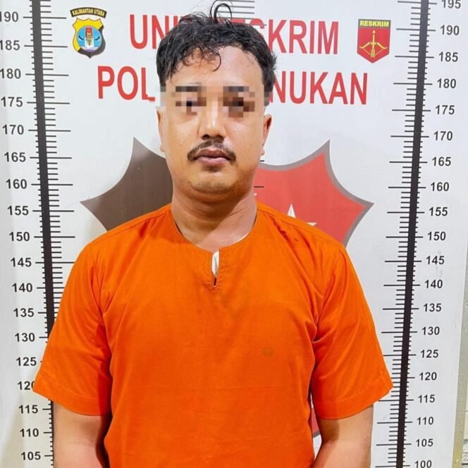 
					IL (26), pelaku KDRT saat diamankan polisi. Dok.Polres Nunukan.