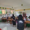 Ilustrasi : lukisan mural di tembok sekolah yang bertujuan untuk pembelajaran asik dan menyenangkan.