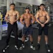 Tiga atlet fitness binaan Nine Gym Nunukan yang diberangkatkan untuk event Bupati Malinau Cup 2025.