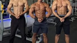 Tiga atlet fitness binaan Nine Gym Nunukan yang diberangkatkan untuk event Bupati Malinau Cup 2025.