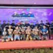 Segenap atlet dan official komunitas Gym dan Fitness Nunukan di event Bupati Malinau Cup 2025.