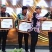 Kabupaten Nunukan, Kalimantan Utara, menerima penghargaan Paritrana Award dari BPJS Ketenaga Kerjaan, Kamis (11/9/2025). Dok.Prokopim.