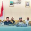 Gubernur Kaltara, Zainal Arifin Paliwang mengikuti Rapat Percepatan Realisasi belanja untuk Memacu Pertumbuhan Ekonomi, secara virtual, Senin (20/10/2025). Dok. Biro Adpim Kaltara.