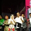 Bupati Nunukan, Irwan Sabri, saat menutup rangkaian HUT 26 Nunukan di GOR Dwi Kora, Sabtu (18/10/2025). Dok.Pemkab Nunukan.