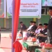 Pelaksana Tugas (Plt) Sekretaris Daerah (Sekda) Kabupaten Nunukan, Jabbar, memimpin Upacara Hari Santri Nasional Tahun 2025 di Halaman Pondok Pesantren Mutiara Bangsa Kecamatan Sebatik, Rabu (22/10/2025). Dok.Pemkab Nunukan.