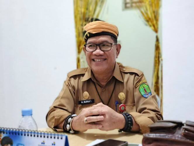 
					Kepala BKPSDM Nunukan, H.Sura'i.