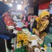 Sejumlah kuliner Khas Suku Tidung disajikan pada Festival Kuliner beragam etnies pada rangkaian perayaan HUT 26 Nunukan, di GOR Sei Sembilan, Nunukan, Rabu (15/10/2025).