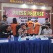 Pers rilis kasus asusila gadis SMP dan Siswa SMA di Polsek Nunukan Kota, Jumat (31/10/2025).