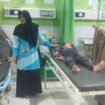 Sejumlah anak yang diduga keracunan menu MBG di Sebatik Tengah. 