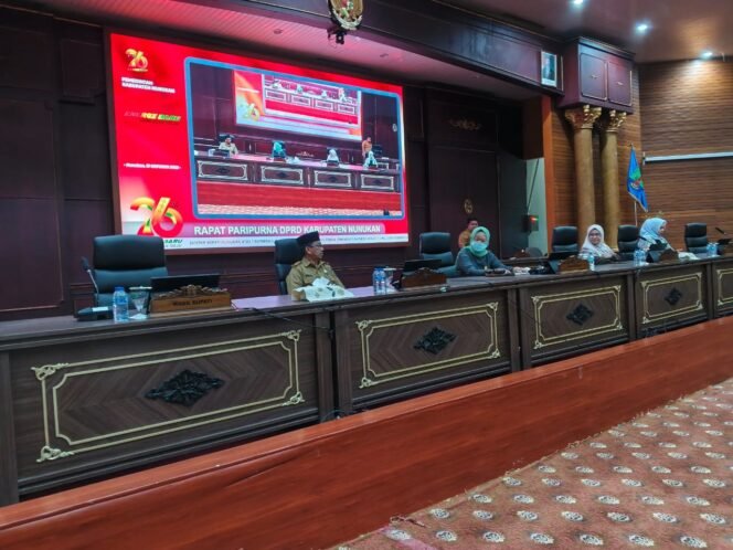 
					Rapat Paripurna Pembentukan 3 desa di Kabupaten Nunukan, Senin (13/10/2025). Dok.Eddy.