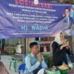 Anggota DPRD Nunukan, H.Nadia mensosialisasikan Peraturan Daerah (Perda) Nomor 26 Tahun 2025 tentang Tata Cara Kerjasama Badan Layanan Umum Daerah (BLUD) di Puskesmas. Rabu (8/10/2025) di Desa Aji Kuning, Sebatik. Dok.DPRD Nunukan.