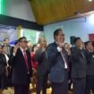 Pengukuhan Pengurus Badan Musyawarah antar Gereja (BAMAG) Kabupaten Nunukan Periode 2025 – 2028, di Gereja Bethel Tabernakel (GBT) Sola Gratia, Senin (24/11/2025). Dok.Prokopim.