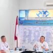 Kepala BNNK Nunukan, Anton Suriyadi Siagian saat menjelaskan metode pencegahan narkoba di tapal batas RI - Malaysia. Dok.BNNK Nunukan.