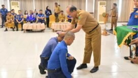 Diklat Pemadam Kebakaran I Se-Kalimantan Utara Tahun 2025, resmi dibuka, Senin (24/11/2025). Dok.Prokopim