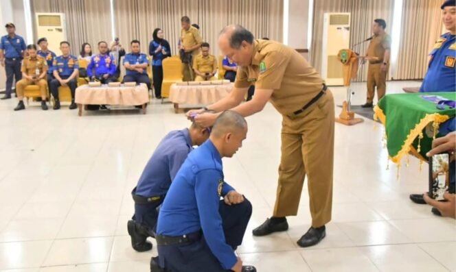 
					Diklat Pemadam Kebakaran I Se-Kalimantan Utara Tahun 2025, resmi dibuka, Senin (24/11/2025). Dok.Prokopim