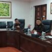Anggota DPRD Nunukan Andi Yakub, Hamsing, Andi Mulyono, dan Hasbi bertemu Tenaga Ahli Madya KSP, Brigjen TNI (Purn.) Werdi Widodo, membahas upaya percepatan operasional PLBN Sebatik. Dok.Sekretariat DPRD Nunukan.