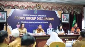 Pemerintah Kabupaten Nunukan, menggelar Focus Group Discussion (FGD) Pengelolaan Barang Milik Daerah di  ruang VIP lantai  4 kantor Bupati Nunukan, Senin, 24 November 2025. Dok.Prokopim.