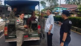 ODGJ Rahman saat diamankan Satpol PP Nunukan. Rahman mengamuk dan menganiaya ibunya hingga harus dilarikan ke RSUD. Dok.DSP3A Nunukan.