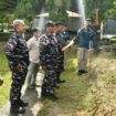 Eksibisi menembak pistol di LANAL Nunukan bersama insan pers. Dok.LANAL Nunukan.
