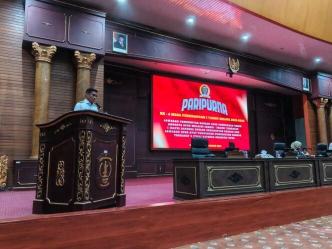 
					Bupati Nunukan, Irwan Sabri menegaskan komitmen Pemda Nunukan dalam mendukung Raperda terkait pembentukan tiga desa baru di Kabupaten Nunukan.