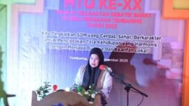 Musabaqah Tilawatil Qur'an (MTQ) ke-XX tingkat Kecamatan Sebatik Barat. Dok.Prokompim.