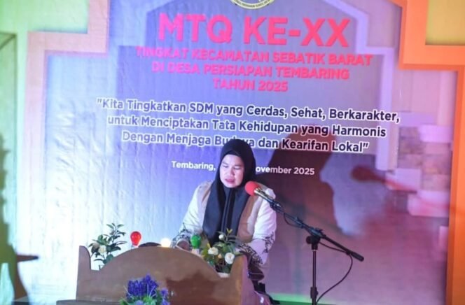 
					Musabaqah Tilawatil Qur'an (MTQ) ke-XX tingkat Kecamatan Sebatik Barat. Dok.Prokompim.