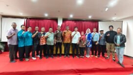 FGD finalisasi Desain Olahraga Daerah (DOD), di Hotel Galaxy Tarakan. Menyelaraskan visi besar olahraga daerah. Dok.NPCI Kaltara.