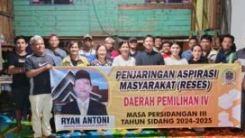 Penjaringan aspirasi Ryan Antoni di Krayan. Dok.Ryan.