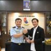Anggota DPRD Nunukan, Ryan Antoni, melakukan audiens dengan Marsekal Pertama TNI Andreas A. Dhewo, bermohon dukungan pesawat TNI AU untuk mudik Nataru ke Krayan. Dok.Ryan.