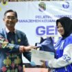 Dinas Koperasi, UMKM, Perindustrian dan Perdagangan Kabupaten Nunukan, mengadakan pelatihan digitalisasi marketing bagi usaha mikro gen-z dan milenial, Selasa (25/11/2025). Dok.Prokopim