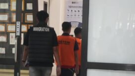 Dua Warga Negara Malaysia, masing masing, Syurian Bin Nandu (30) dan Syamsul Asis (39), dijatuhi vonis 5 tahun 6 bulan penjara oleh PN Nunukan, Kalimantan Utara. Dok.Imigrasi.