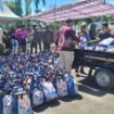 Pemkab Nunukan membagikan Bansos untuk 7.523 penerima manfaat sebagai stimulan dan bantuan pemerintah bagi warga kurang mampu. Kamis (11/12/2025).