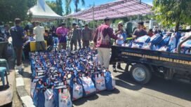 Pemkab Nunukan membagikan Bansos untuk 7.523 penerima manfaat sebagai stimulan dan bantuan pemerintah bagi warga kurang mampu. Kamis (11/12/2025).