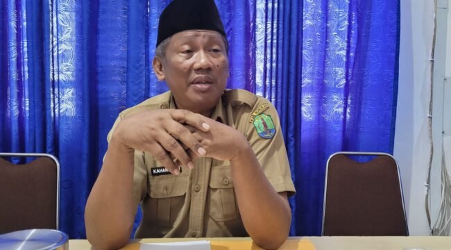 Kepala BKPSDM Nunukan, Kaharuddin Tokong.