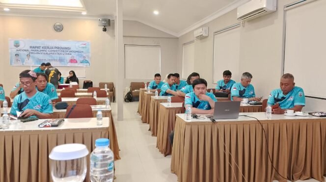 
					Rakerprov NPCI Kaltara, yang digelar di Hotel Harmonis, Tarakan, Rabu (10/12/2025). Dok.NPCI Kaltara.