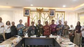 Kadis ESDM Kaltara, Yosua Batara Payangan, mengikuti Rakor Ranperda RUED bersama Sekjen Dewan Energy Nasional di Jakarta. Dok.ESDM Kaltara.