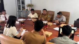 Rapat perizinan baru, maupun perpanjangan Pengusahaan Air Tanah di Dinas ESDM Kaltara. Dok.ESDM Kaltara.