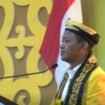 Menteri ESDM, Bahlil Lahadalia saat menyampaikan komitmen menjadikan Kaltara sebagai pusat hilirisasi industri hijau. Dok.Dinas ESDM Kaltara.