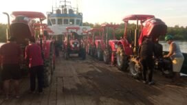 Sejumlah Alsintan bantuan Kementan mulai dikirim ke Krayan. Dok.DKPP Nunukan.