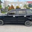 Mobil Avanza hitam yang menewaskan pengendara sepeda diamankan di Kantor Satlantas Nunukan. Dok.Polres Nunukan.