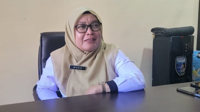 
					Kepala Dinas Kesehatan Nunukan, Kaltara, Hj.Miskia.