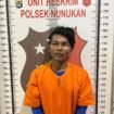 NF (22) residivis yang sudah 4 kali keluar masuk penjara kembali ditangkap polisi akibat mencuri di rumah warga Jalan Pasar Inhutani. Dok.Polsek Nunukan.