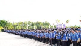 Pelantikan PPPK paruh waktu di Pemkab Nunukan. Dok.Prokopim.