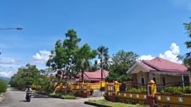 Deretan perumahan DPRD Nunukan yang sampai saat ini tak berfungsi sebagaimana mestinya.