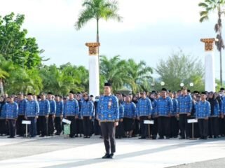 Ilustrasi : ASN Nunukan saat apel di HUT KORPRI. Dok.Prokopim Nunukan.