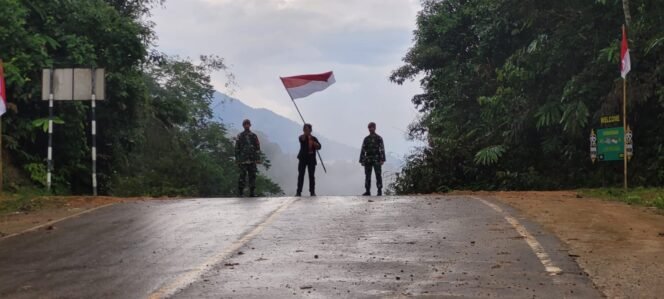 
					Ilustrasi : Jalur perlintasan perbatasan RI - Malaysia di Long Midang, Krayan.
