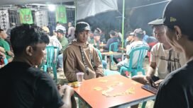 Sejumlah peserta lomba domino yang digelar LPADKT. Selain ajang silaturahmi, LPADKT ikut mengajak masyarakat Nunukan melestarikan budaya adat Dayak di Bumi Kalimantan.