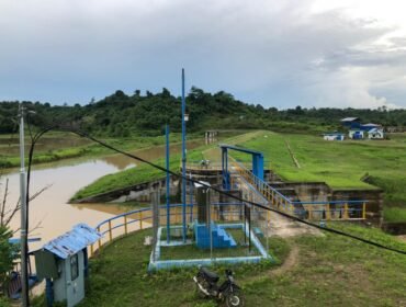 Embung Lapri Pulau Sebatik. Dok.PDAM Nunukan.