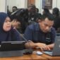 GM PT Pelindo Nunukan, Anugerah Amaliah saat hering di DPRD Nunukan, membahas keberatan para supir truk atas kenaikan tarif e-pass dari Rp 2 juta menjadi Rp 2,5 juta.