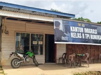 Kantor pelayanan Imigrasi di Krayan. Dok.Imigrasi Nunukan.